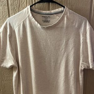 Men’s Large Kenneth Cole New York T-Shirt - Beige/Cream